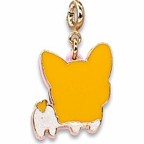 Gold Corgi Charm