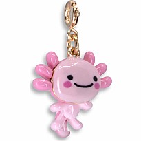 Gold Swivel Axolotl Charm