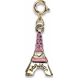 Gold Eiffel Tower Charm