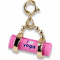 Gold Yoga Mat Charm