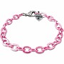 Pink Chain Link Bracelet