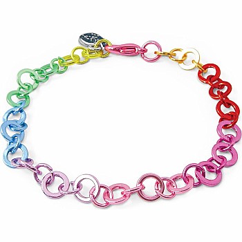 Charm It! Chain Bracelet, Rainbow