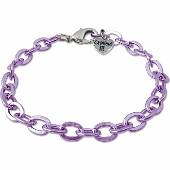 Charm it! Chain Bracelet, Purple
