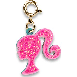 Gold Glitter Barbie Charm