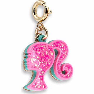 Gold Glitter Barbie Charm