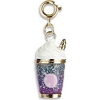 Gold Unicorn Smoothie Charm