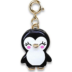 Gold Penguin Charm