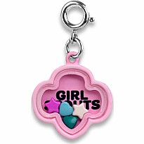 Girl Scout Trefoil Shaker Charm