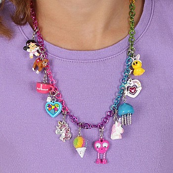 Charm It! Rainbow Chain Necklace