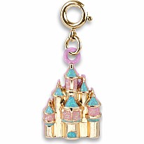 Gold Castle Charm