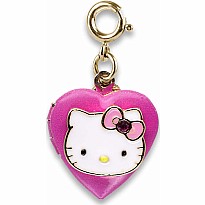 Gold Hello Kitty Locket Charm