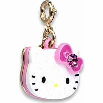 Gold Glitter Hello Kitty Charm