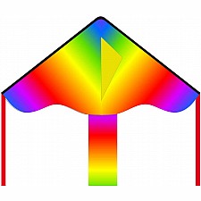 Short Radiant Rainbow Kite