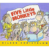 Five Little Monkeys Reading in Bed BOARD BOOK