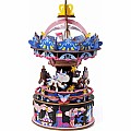 3D Wooden Puzzle Music Box - Merry-Go-Round Star