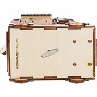 Wooden Puzzle Music Box: Hello Kitty & Friends Ice Cream Truck