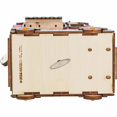 Wooden Puzzle Music Box: Hello Kitty & Friends Ice Cream Truck