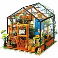 DIY Dollhouse Miniature House Kit - Cathy's Flower House