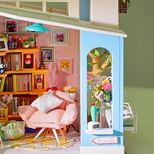 DIY Dollhouse Miniature House Kit - Dora's Loft