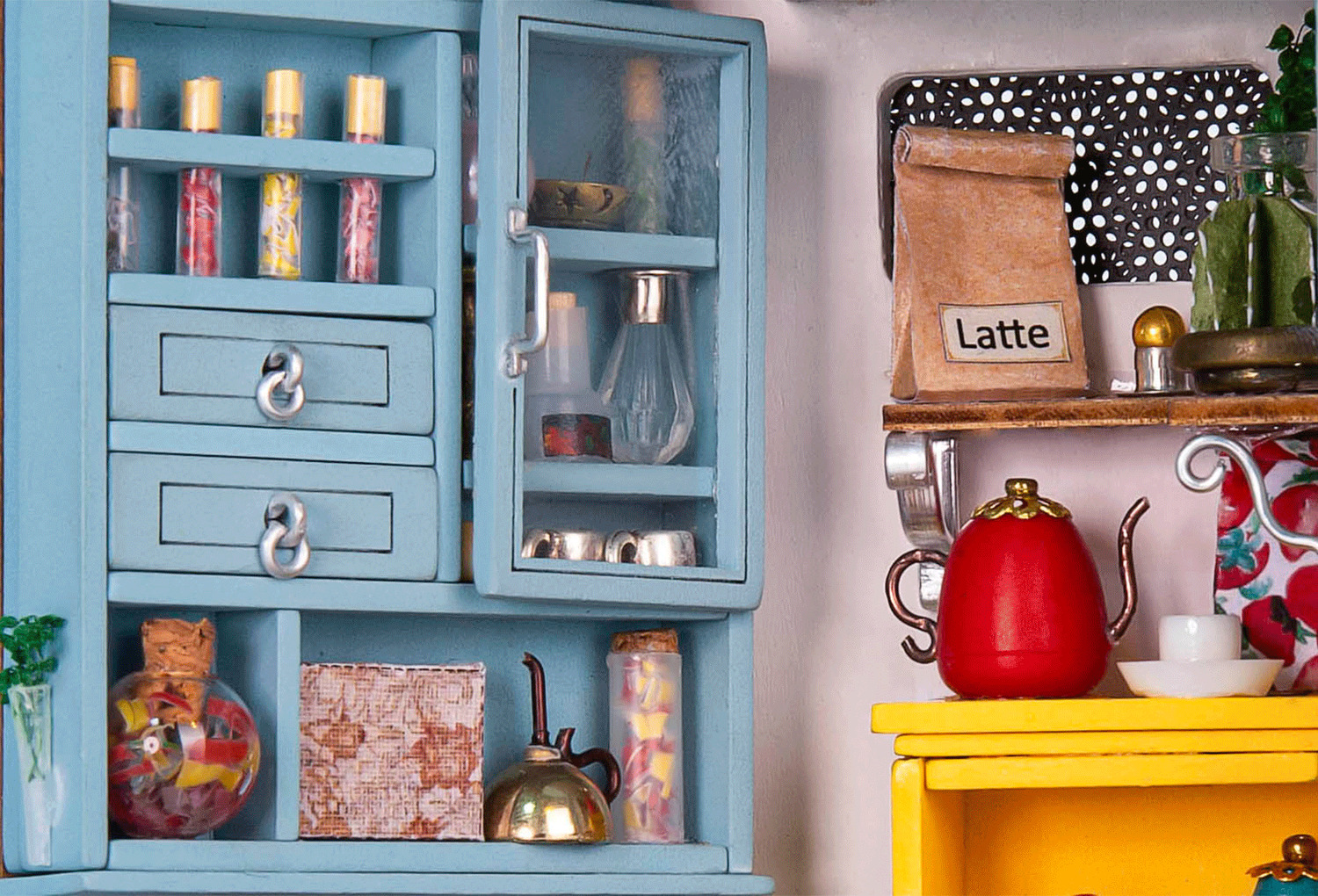 DIY Miniature House Kit - Joy's Living Room