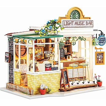 DIY Miniature Store Kit - Light Music Bar