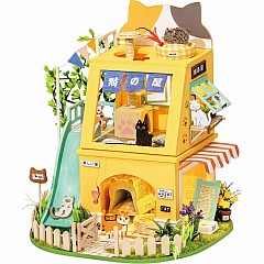 DIY Miniature Model Kit - Cat House