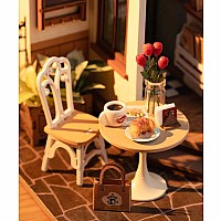 DIY Miniature House Kit: Slow Life Café
