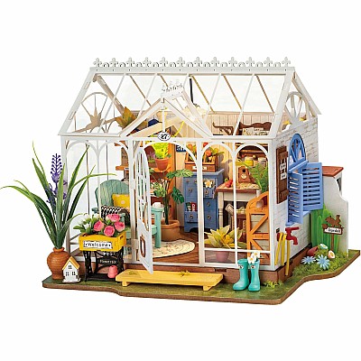 DIY Miniature House Kit: Dreamy Garden House