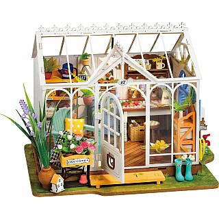 DIY Miniature House Kit: Dreamy Garden House
