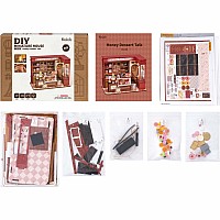 DIY Miniature House Kit: Honey Dessert Talk