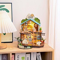 DIY Miniature House Kit: Puppy's Cozy Villa