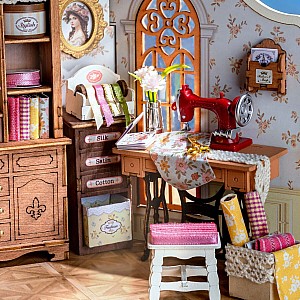 Elsa's Tailoring - DIY Miniature House Kit