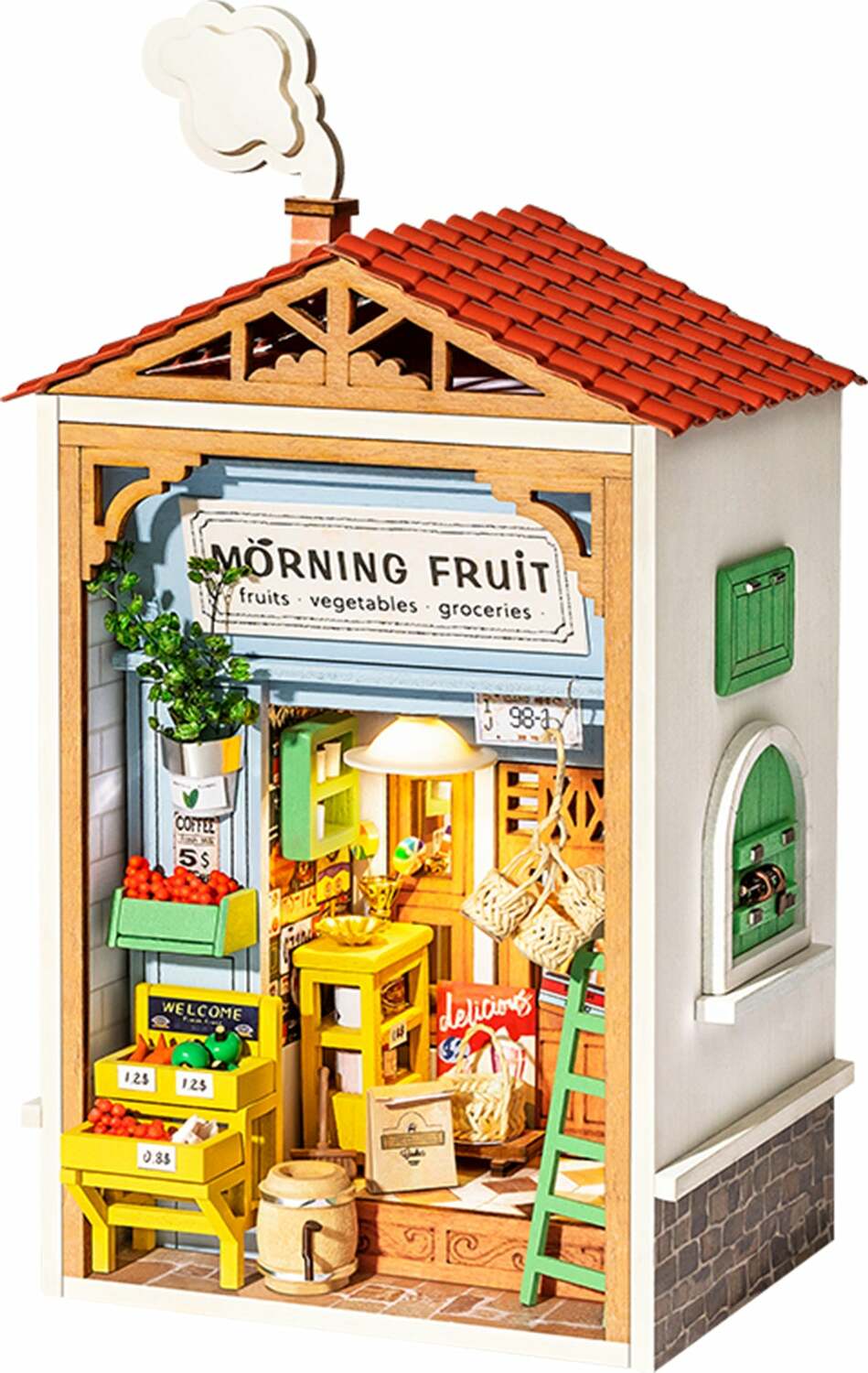 DIY Miniature House Kit - Morning Fruit Store