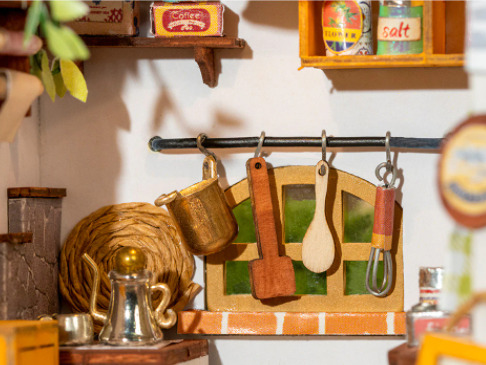 DIY Miniature House Kit - Flavor Kitchen