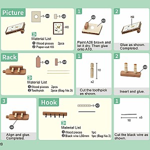 DIY Miniature House Kit - Record Mood (Study)