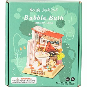 DIY Miniature House Kit - Bubble Bath (Bathroom)