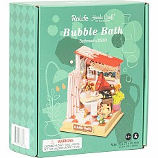 DIY Miniature House Kit - Bubble Bath (Bathroom)