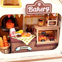 DIY Miniature House Kit: Teddy's Breadbox