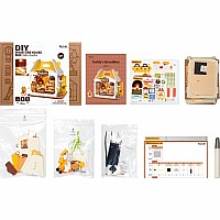 DIY Miniature House Kit: Teddy's Breadbox
