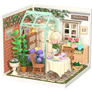 DIY Miniature House Kit | Blooming Tea Garden