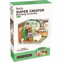 DIY Miniature House Kit | Blooming Tea Garden