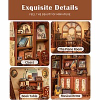 DIY Bookend Puzzle The Secret Rhythm w/ Dust Cover