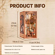 DIY Bookend Puzzle The Secret Rhythm w/ Dust Cover
