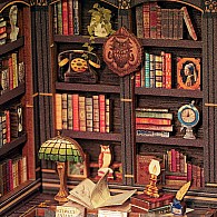 Bookend Puzzle Owl Bookstore