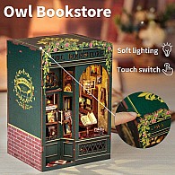 Bookend Puzzle Owl Bookstore