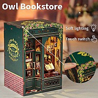 Bookend Puzzle Owl Bookstore