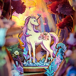 Bookend Puzzle: Grace of Forest
