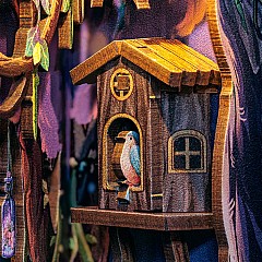 Bookend Puzzle: Grace of Forest