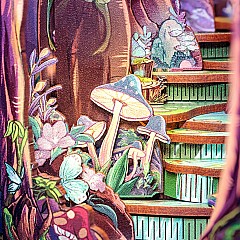 Bookend Puzzle: Grace of Forest