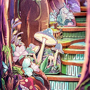 Bookend Puzzle: Grace of Forest